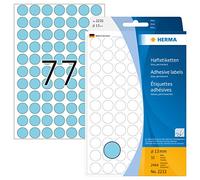 HERMA 2233 Multi-purpose labels/colour dots Ø 13 mm round blue paper matt hand i