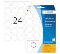 Herma Multi-purpose labels ø 25mm white 768 pcs.