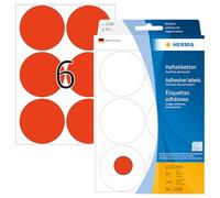 Herma Multi-purpose labels ø 50mm luminous red 144 pcs.