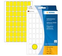 Herma Multi-purpose labels 12x18mm yellow 1792 pcs.