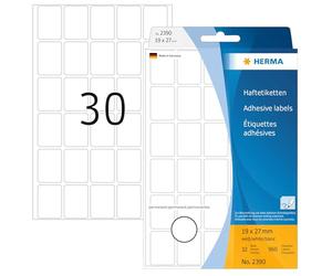 Herma Multi-purpose labels 19x27mm white 960 pcs.