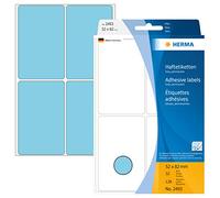 Herma Multi-purpose labels 52x82mm blue 128 pcs.