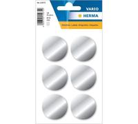 Herma 15079 - Etichette permanenti in argento, 34 x 67 mm
