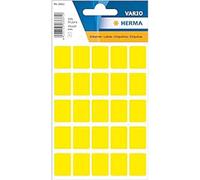 HERMA Multi-Purpose Labels 26x40mm Yellow 40 PCS. Etichetta autoadesiva