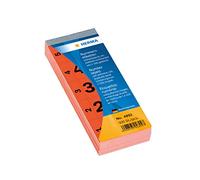 Herma Number blocks self-adhesive 1-500 red 28x56mm