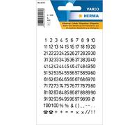 Herma Numeri 5 MM 1-100 Meteo Trasparente Nero 2/4155