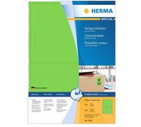 HERMA Etichette per Marcatura, 199,6 x 143,5 mm, Etichette Adesive A4 per Stampante, 2 Etichette per Foglio, Blu