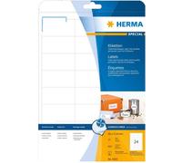 HERMA Self Adhesive Multipurpose Inkjet Labels, 224 Labels per A4 Sheet, 25 Shee