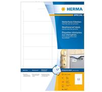 Herma Premium Quality Self-Adhesive Weatherproof Inkjet Labels A4 40 Pieces