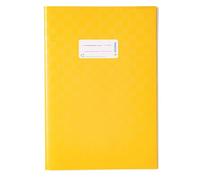 HERMA Quaderni plastica DIN A4 gedeckt con rafia struttura, 1 pezzi 4 gedeckt mit Baststruktur, 1 Stück gelb