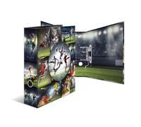 HERMA Lever Arch File Sports with Football Motif, A4, 70 mm Spine, with Inner Pr