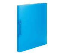 HERMA Ring Binder Translucent in Light Blue, A4, 25 mm Spine, Slim 2-Ring Binder