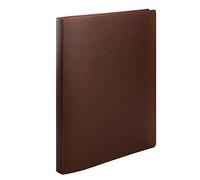 HERMA Ring Binder Translucent in Brown, A4, 25 mm Spine, Slim 2-Ring Binder Made