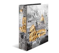 HERMA Lever Arch File Trend Cities with Rome Motif, A4, 70 mm Spine, with Inner