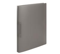 HERMA Ring Binder Translucent in Grey, A4, 25 mm Spine, Slim 2-Ring Binder Made