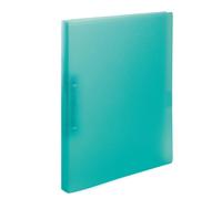 HERMA Ring Binder Translucent in Turquoise, A4, 25 mm Spine, Slim 2-Ring Binder