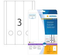 HERMA Self Adhesive Lever Arch File Labels, 3 Labels Per A4 Sheet, 75 Labels For