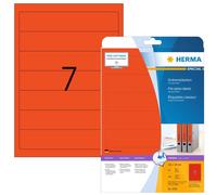HERMA Self Adhesive Lever Arch File Labels, 7 Labels Per A4 Sheet, 140 Labels Fo