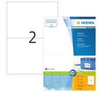 HERMA 4282 - Premium etichette A4, 210 x 148 mm, bianco, aderente perennement