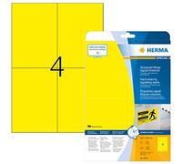 Herma Cartelli segnaletici 8032 A4 105 x 148 mm giallo pellicola 100 pz
