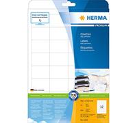 Herma Superior Quality Permanent Adhesion Premium Labels A4 33.8mm 25 Pieces