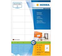 HERMA Self Adhesive Multi-Purpose Labels, 24 Labels Per A4 Sheet, 2400 Labels Fo