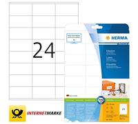 HERMA SuperPrint (70,0 x 36,0 mm), etichette senza bordo, colore: Bianco - NUOVO