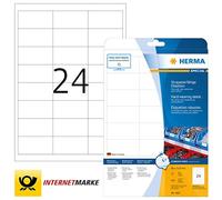 HERMA SuperPrint, Etichette, pellicola trasparente, 600 unit (66 x 33,8 mm) - N
