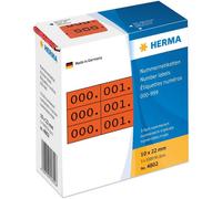Herma Triplicate Number Labels 1000pc (10x22mm)