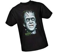 Herman Big Face The Munsters T-Shirt Unisex Gift Men's Black Tees XL