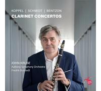 Herman D. Koppel Koppel/Schmidt/Bentzon: Clarinet Concertos (CD) Album
