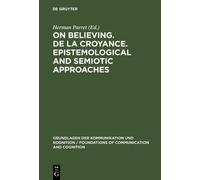 Herman [Ed.] Pa On believing. De la croyance. Epistemological (Copertina rigida)