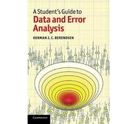 Herman J. C. Berendsen A Student's Guide to Data and Error Analysis (Tascabile)
