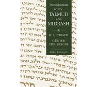 Herman L Strack Gunter Stemberger Marku Introduction to the Talmud (Tascabile)