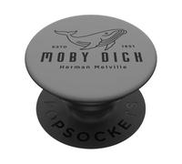 Herman Melville Cute Whale | Boat Tour | Moby Dick PopSockets PopGrip Adesivo