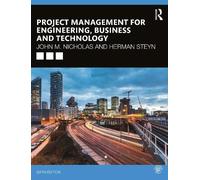 Herman Steyn John Project Management for Engineering, Business and (Tascabile)