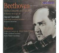 Hermann Abendroth, David Oistrakh (Violin), Gerhard Taschner (Violin), Walter Gieseking (Piano) - Beethoven: Violin Concerto