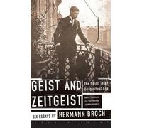 Hermann Broch Geist and Zeitgeist (Copertina rigida)