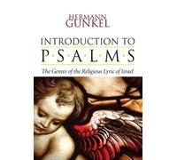 Hermann Gunkel Introduction to Psalms (Copertina rigida)
