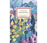 Hermann Hesse Klingsors letzter Sommer: Erzählung (Insel-Büch (Copertina rigida)