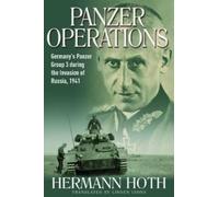 Hermann Hoth Panzer Operations (Copertina rigida)