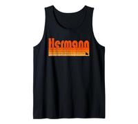 Hermann, Missouri, stile retrò anni '80 Canotta