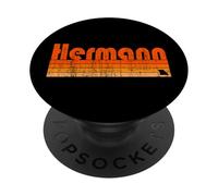 Hermann, Missouri, stile retrò anni '80 PopSockets PopGrip Adesivo