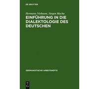Hermann Niebaum Jürge Einführung in Die Dialektologie Des De (Copertina rigida)