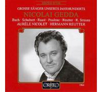 Hermann Reutter Great Singers Of Our Century - Nicolai Gedda (CD) Album