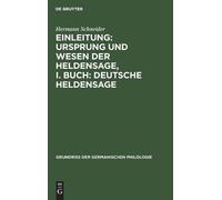 Hermann Schneid Einleitung: Ursprung Und Wesen Der Heldensage (Copertina rigida)