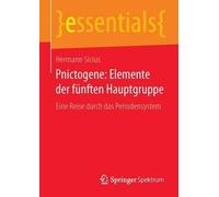 Hermann Sicius Pnictogene: Elemente der fünften Hauptgruppe (Tascabile)