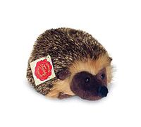 Hermann Teddy Collection- Hedgehog Peluche, 15 cm, Colore Marone, 921172