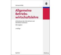 Hermann Witte Allgemeine Betriebswirtschaftslehre (Tascabile)