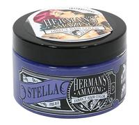 HERMANS PROFESSIONAL di Herman Incredibile Vegan Semi-Permanent Capelli diretto della tintura (4 oz) 4 once Stella Steel Blue